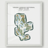 Union League National Golf Club, New Jersey - Printed Golf Courses