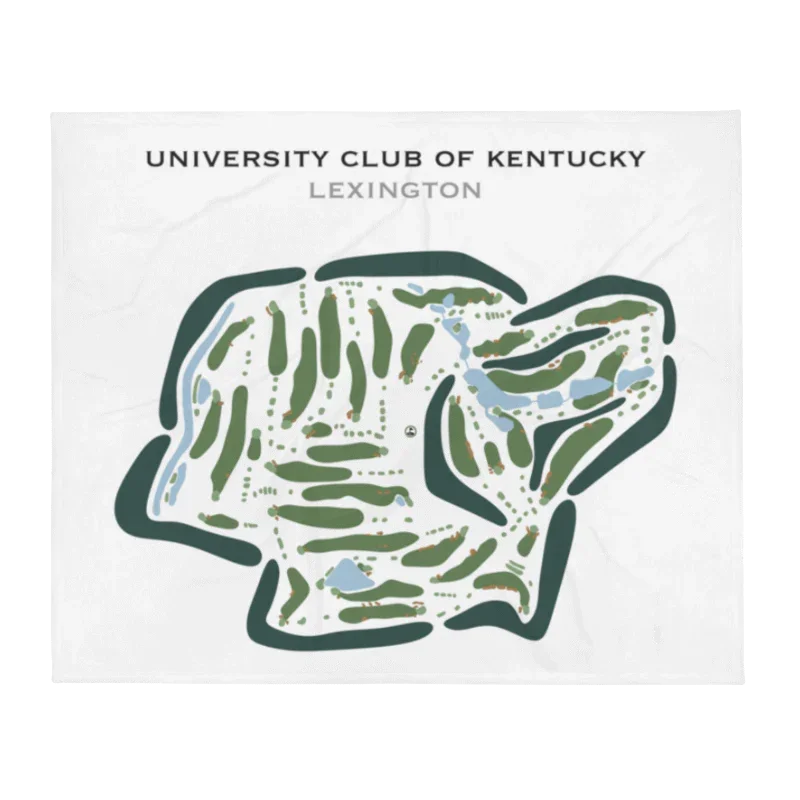 University Club of Kentucky, Lexington, Kentucky - Printed Golf Courses