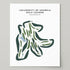 University of Georgia Golf Course, Georgia - Printed Golf Courses