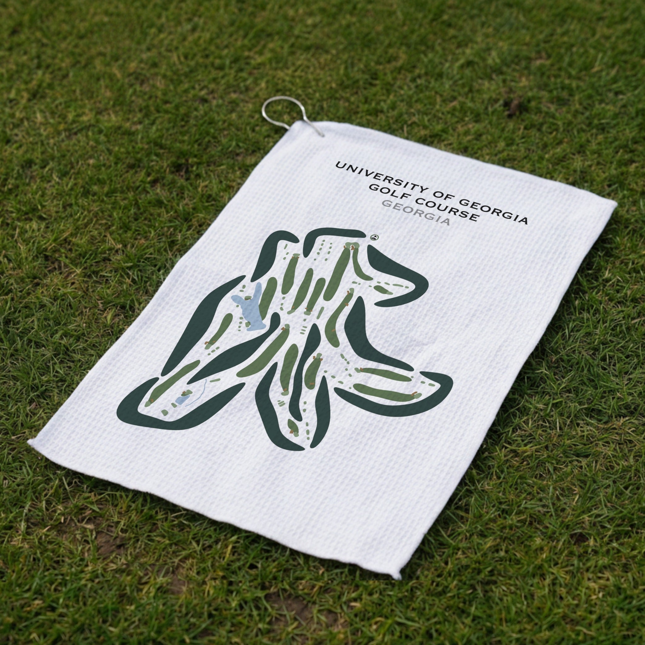 University of Georgia Golf Course, Georgia - Printed Golf Courses