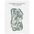University Of Illinois Golf Course, Illinois (Orange and Blue Courses) - Printed Golf Courses