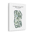 University Of Illinois Golf Course, Illinois (Orange and Blue Courses) - Printed Golf Courses