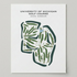 University of Michigan Golf Course, Michigan - Printed Golf Courses