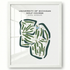 University of Michigan Golf Course, Michigan - Printed Golf Courses