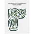 University of Minnesota Golf Course, Minnesota - Printed Golf Courses