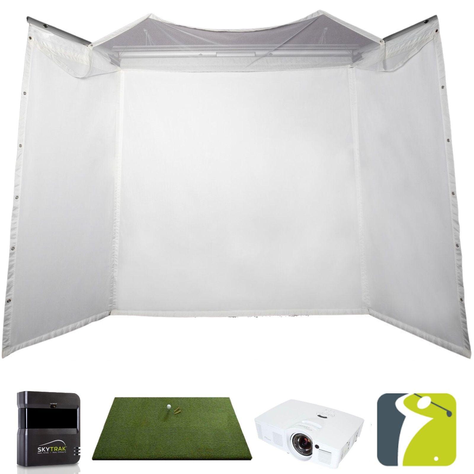 SkyTrak Retractable Simulator Package