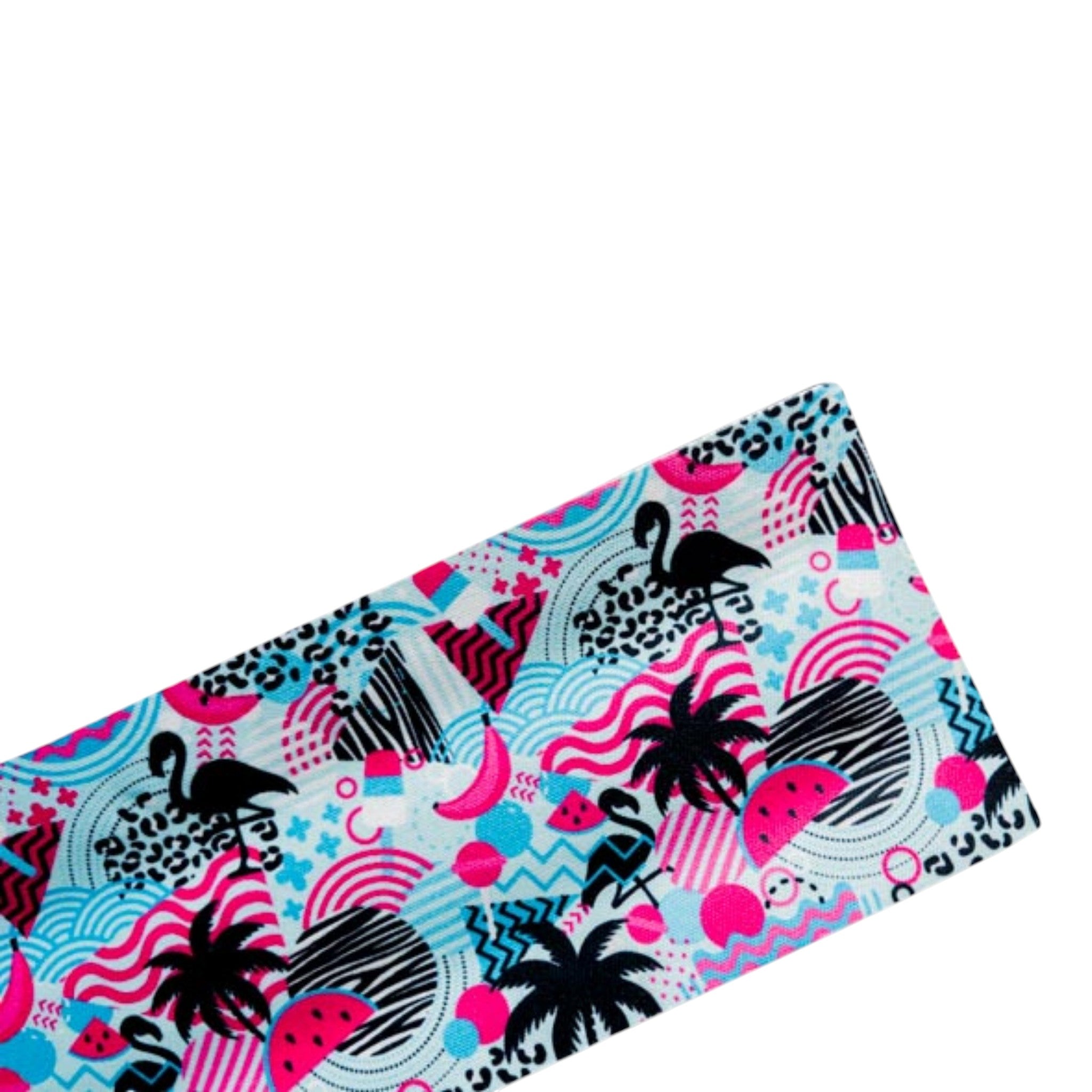 Exotic Flock Slap Koozie | Neoprene Beverage Can Insulator | Snap n Wrap | Fits 12oz Cans