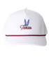 Texas Bluebonnet Maroon Rope Hat