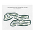 Upland Hills Country Club, California - Printed Golf Courses