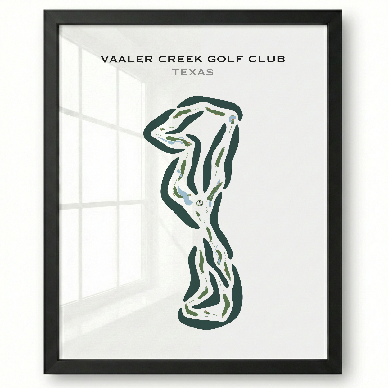 Vaaler Creek Golf Club, Texas - Printed Golf Courses
