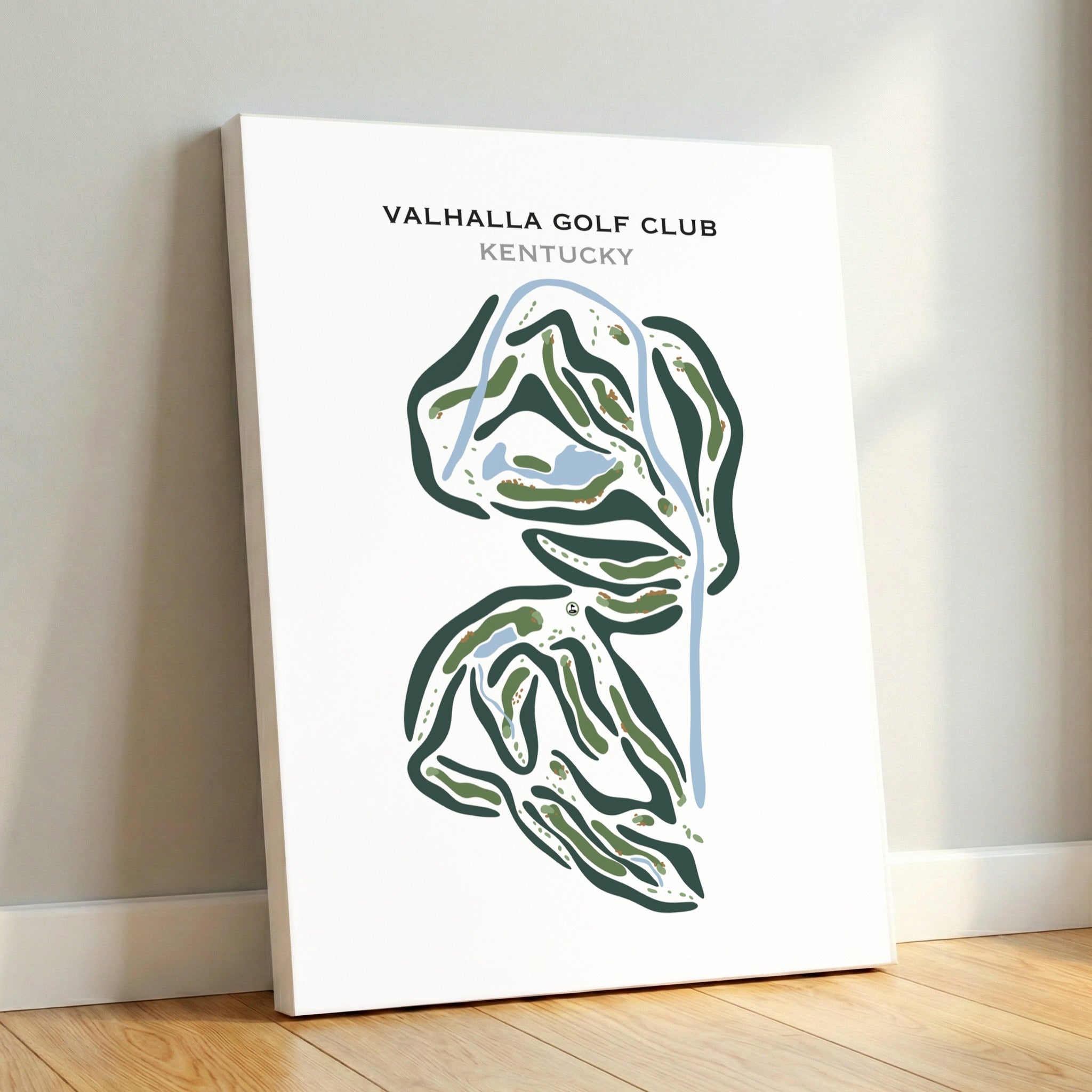 Valhalla Golf Club, Louisville, Kentucky - Printed Golf Courses