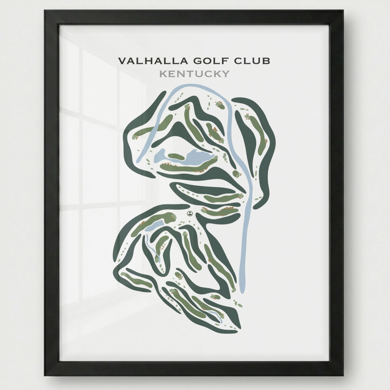 Valhalla Golf Club, Louisville, Kentucky - Printed Golf Courses