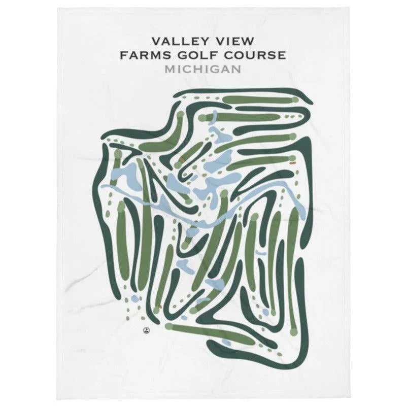 Valley View Farm Golf Course, Michigan - Printed Golf Courses