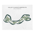 Valley Club of Montecito, California - Printed Golf Courses