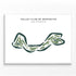 Valley Club of Montecito, California - Printed Golf Courses