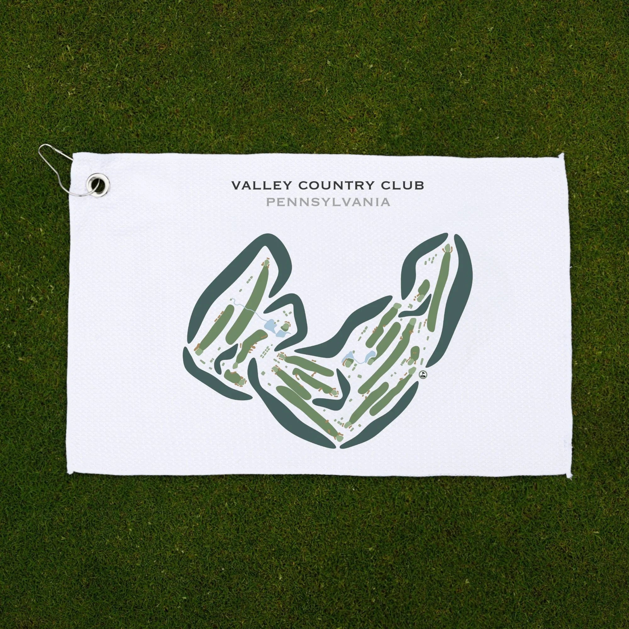 Valley Country Club, Pennsylvania - Printed Golf Courses