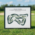 Valley Course at North Ranch Country Club, California - Printed Golf Courses