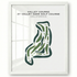 Valley Course at Valley Oaks Golf Course, California - Printed Golf Courses