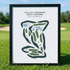 Valley Gardens Golf Course, California - Printed Golf Courses