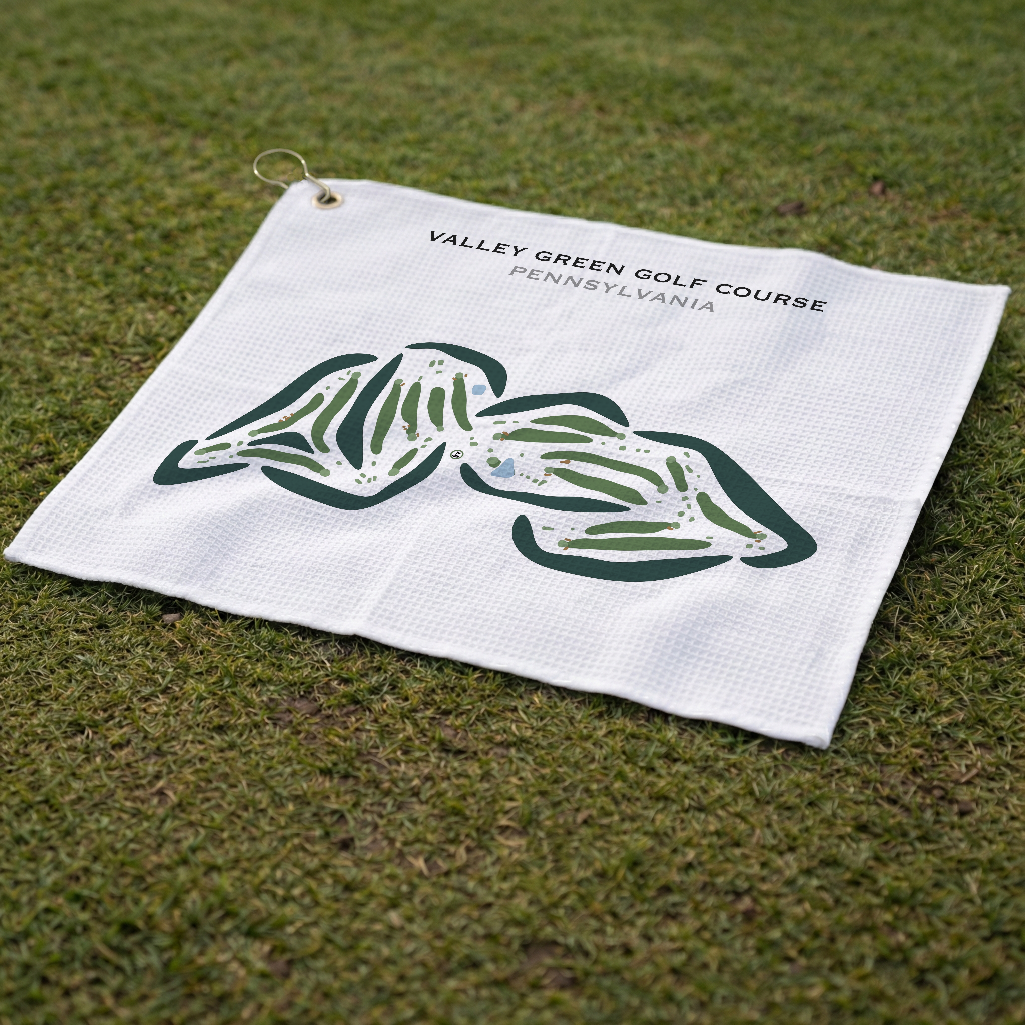 Valley Green Golf Course, Pennsylvania - Printed Golf Courses
