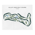 Valley Oaks Golf Course, Iowa - Printed Golf Courses