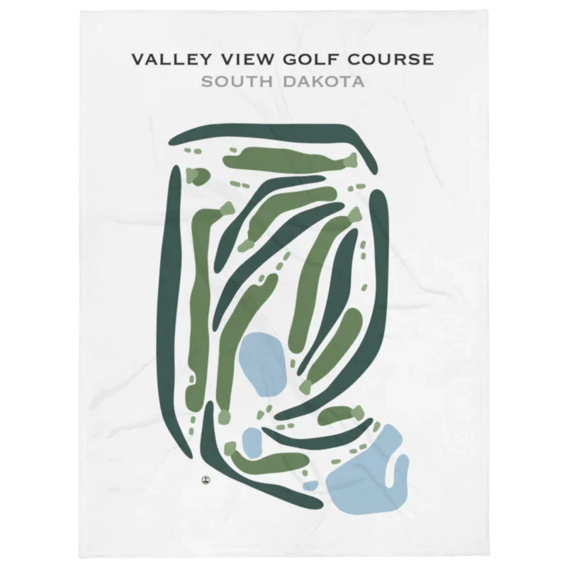 Valley View Golf Course, South Dakota - Printed Golf Courses