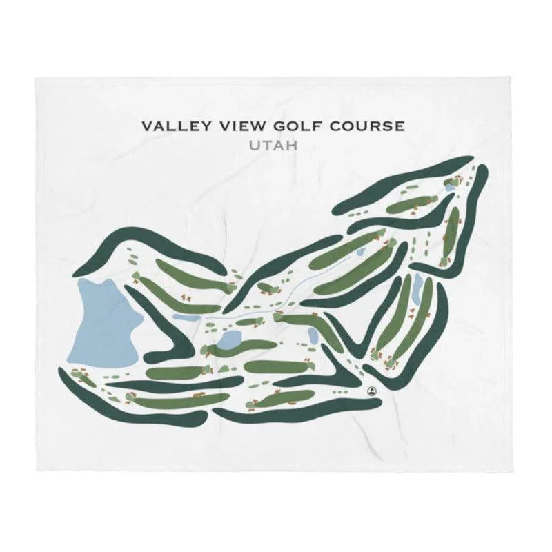 Valley View Golf Course, Layton Utah - Printed Golf Courses