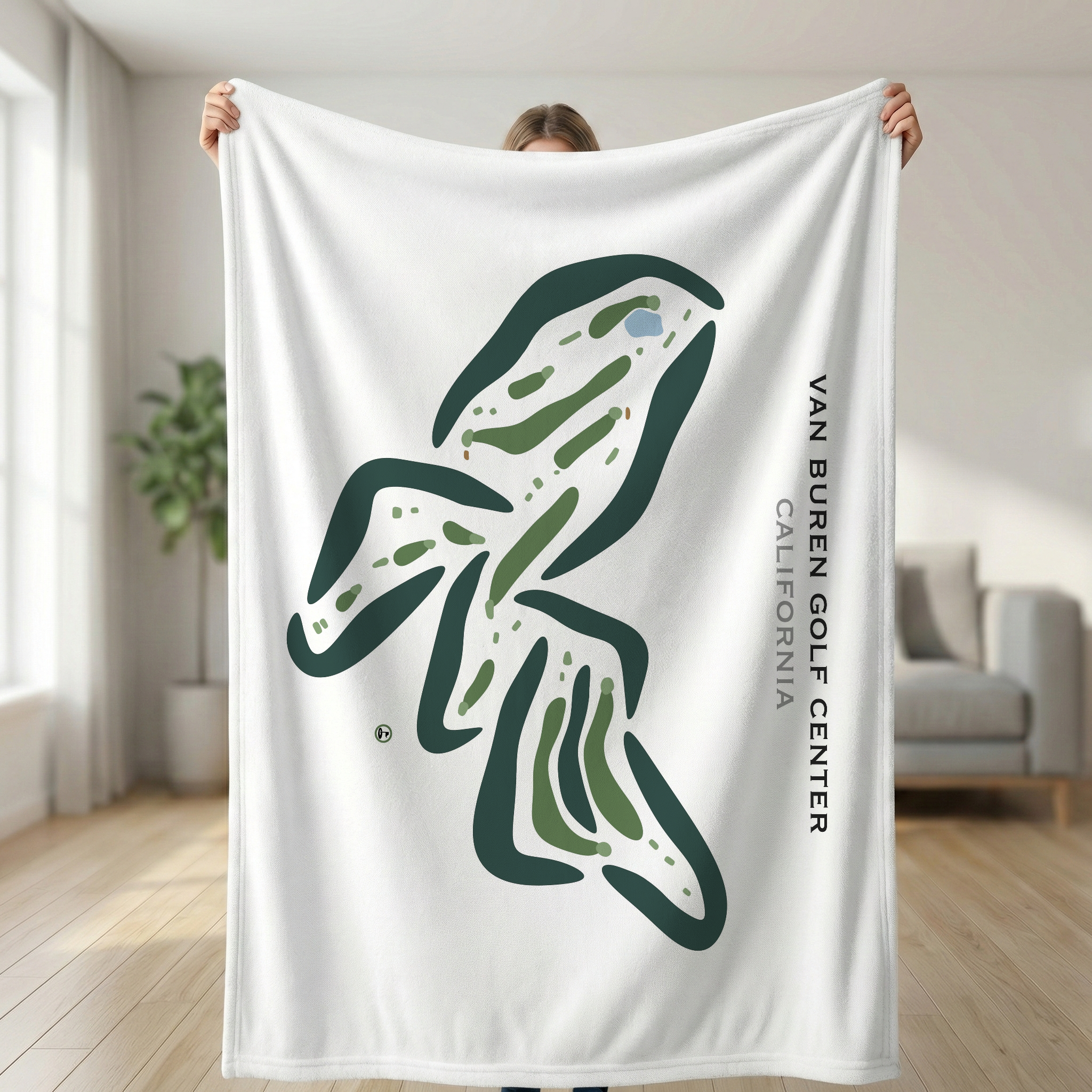 Van Buren Golf Center, California - Printed Golf Courses