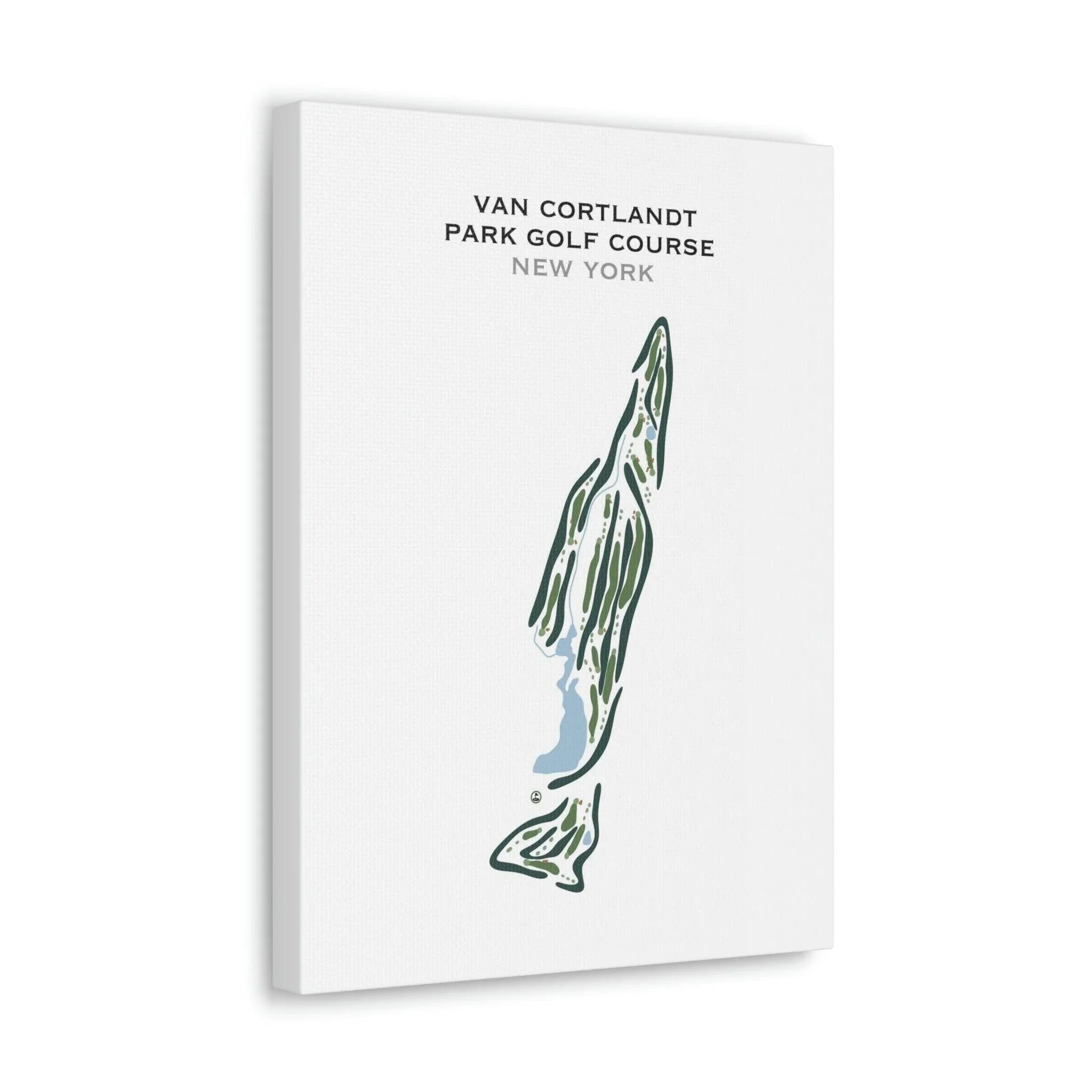 Van Cortlandt Park Golf Course, New York - Printed Golf Courses