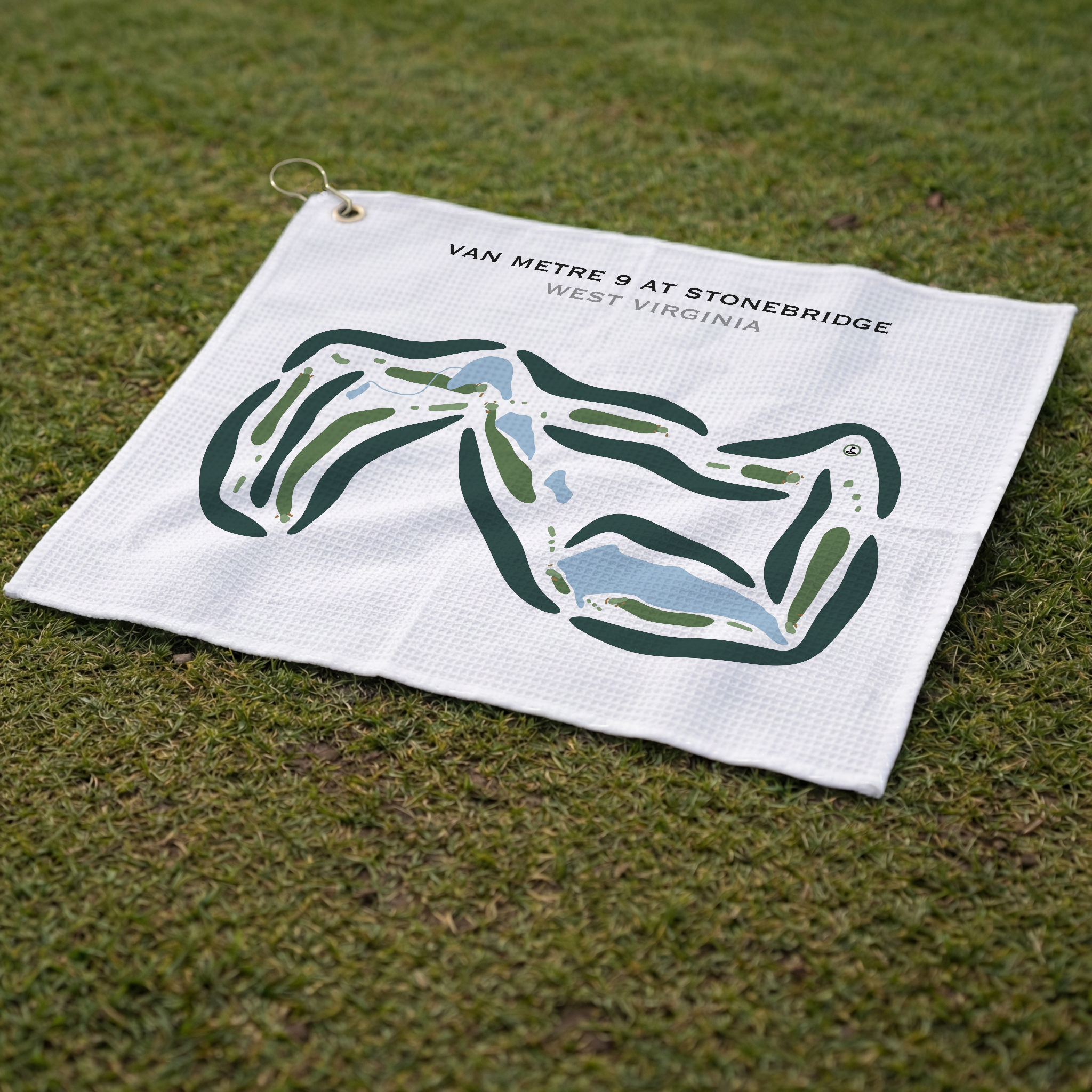 VanMetre 9 at Stonebridge, West Virginia - Printed Golf Courses