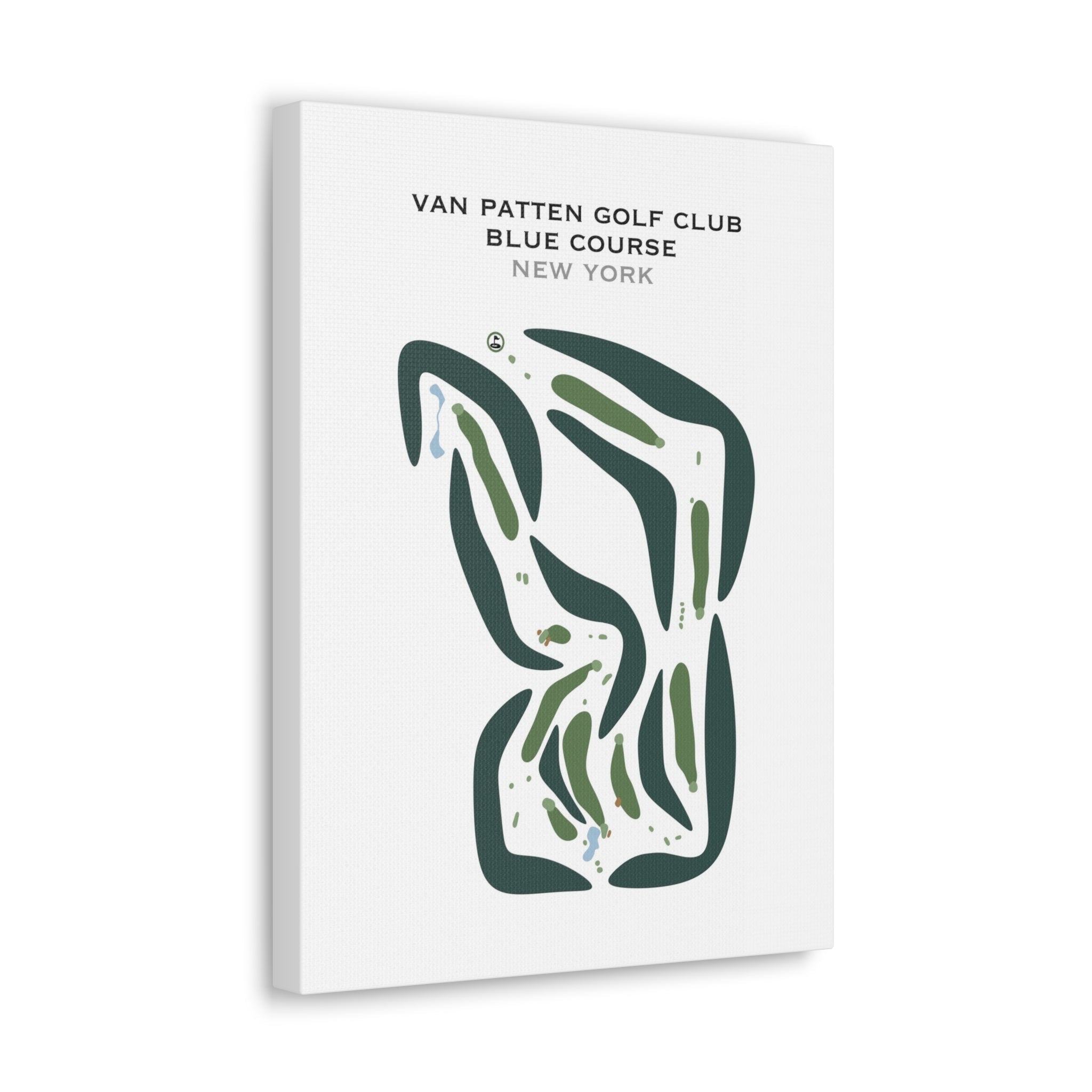 Van Patten Golf Club, Blue Course, New York - Printed Golf Courses