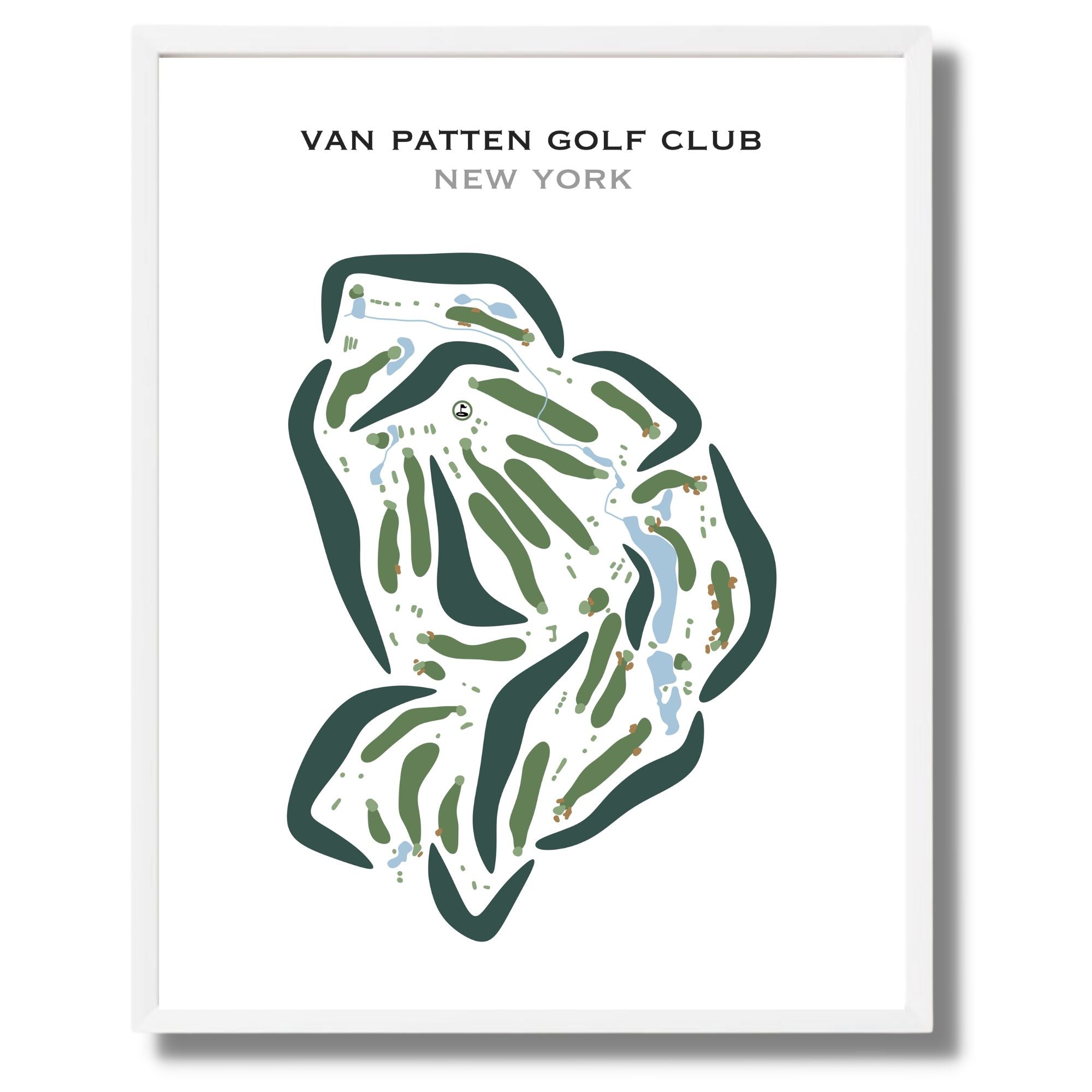 Van Patten Golf Club, New York - Printed Golf Courses