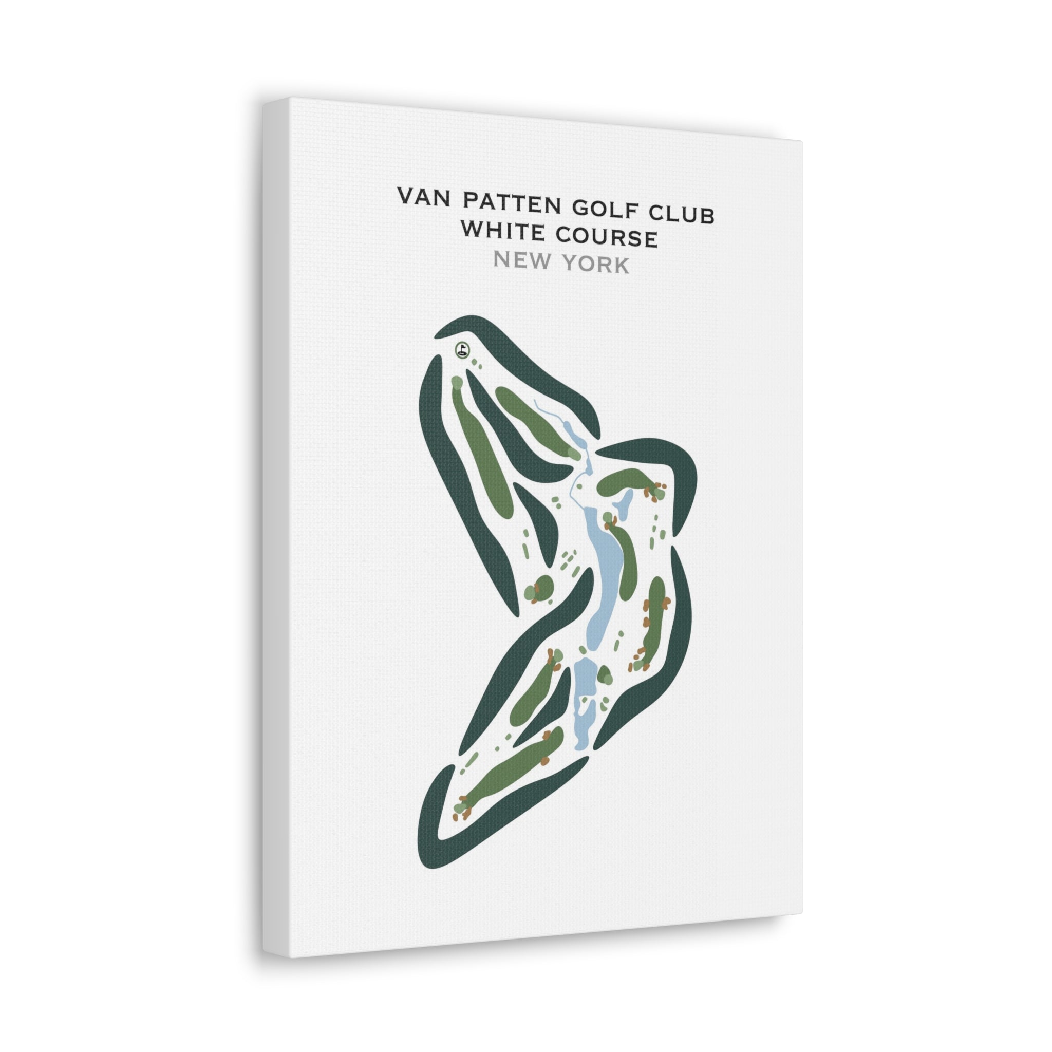 Van Patten Golf Club, White Course, New York - Printed Golf Courses