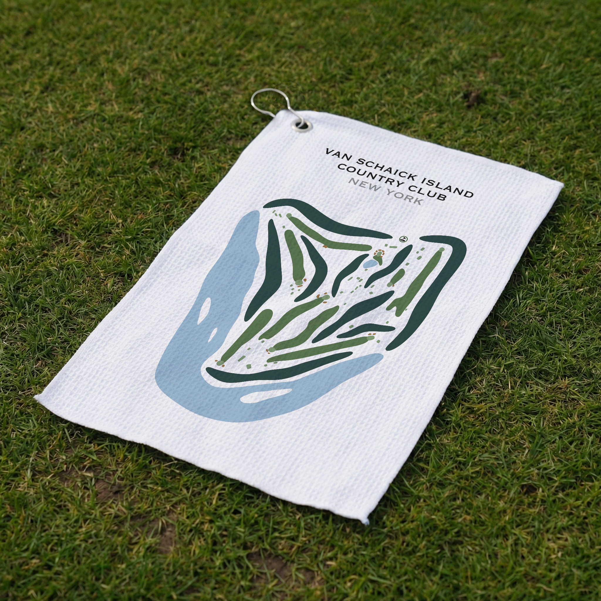 Van Schaick Island Country Club, New York - Printed Golf Courses
