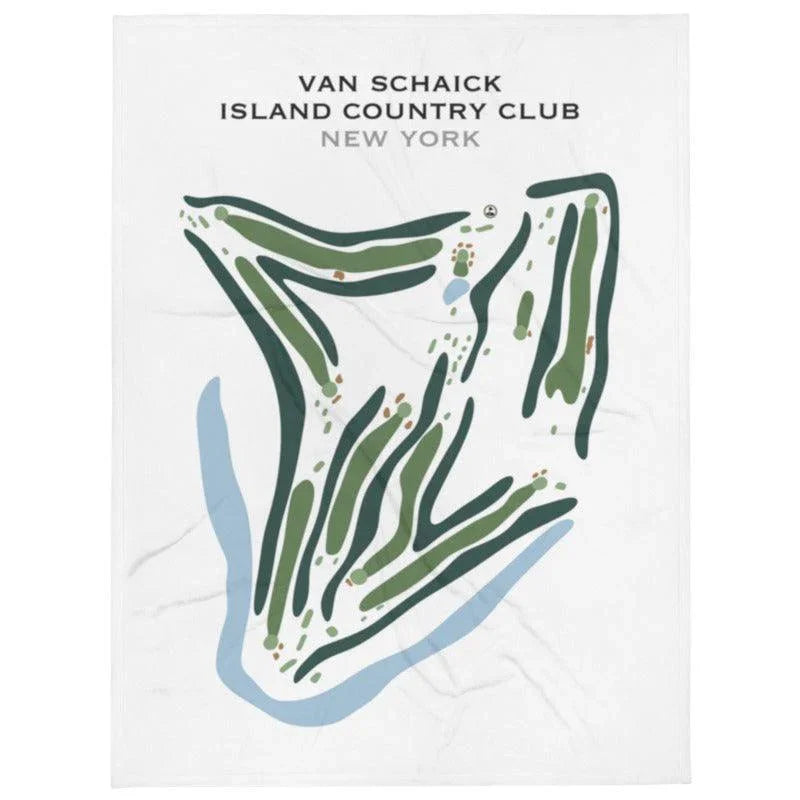 Van Schaick Island Country Club, New York - Printed Golf Courses