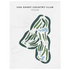 Van Zandt Country Club, Texas - Printed Golf Courses