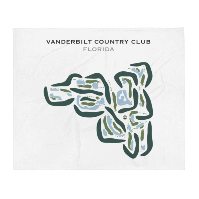 Vanderbilt Country Club, Florida - Printed Golf Courses