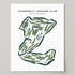 Vanderbilt Legends Club, Tennessee - Printed Golf Courses