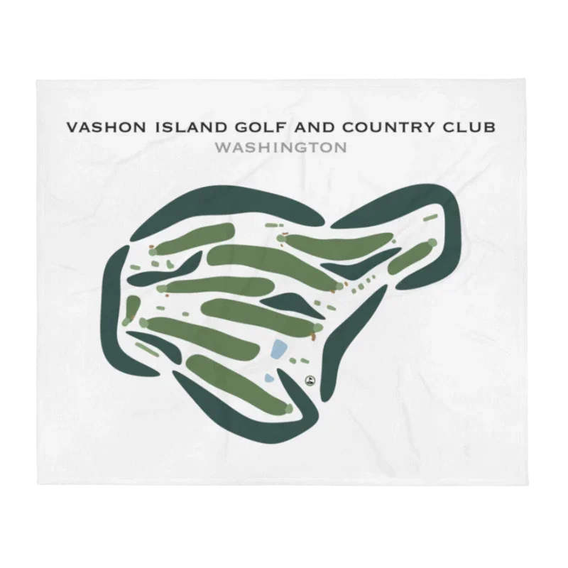 Vashon Island Golf & Country Club, Washington - Printed Golf Courses