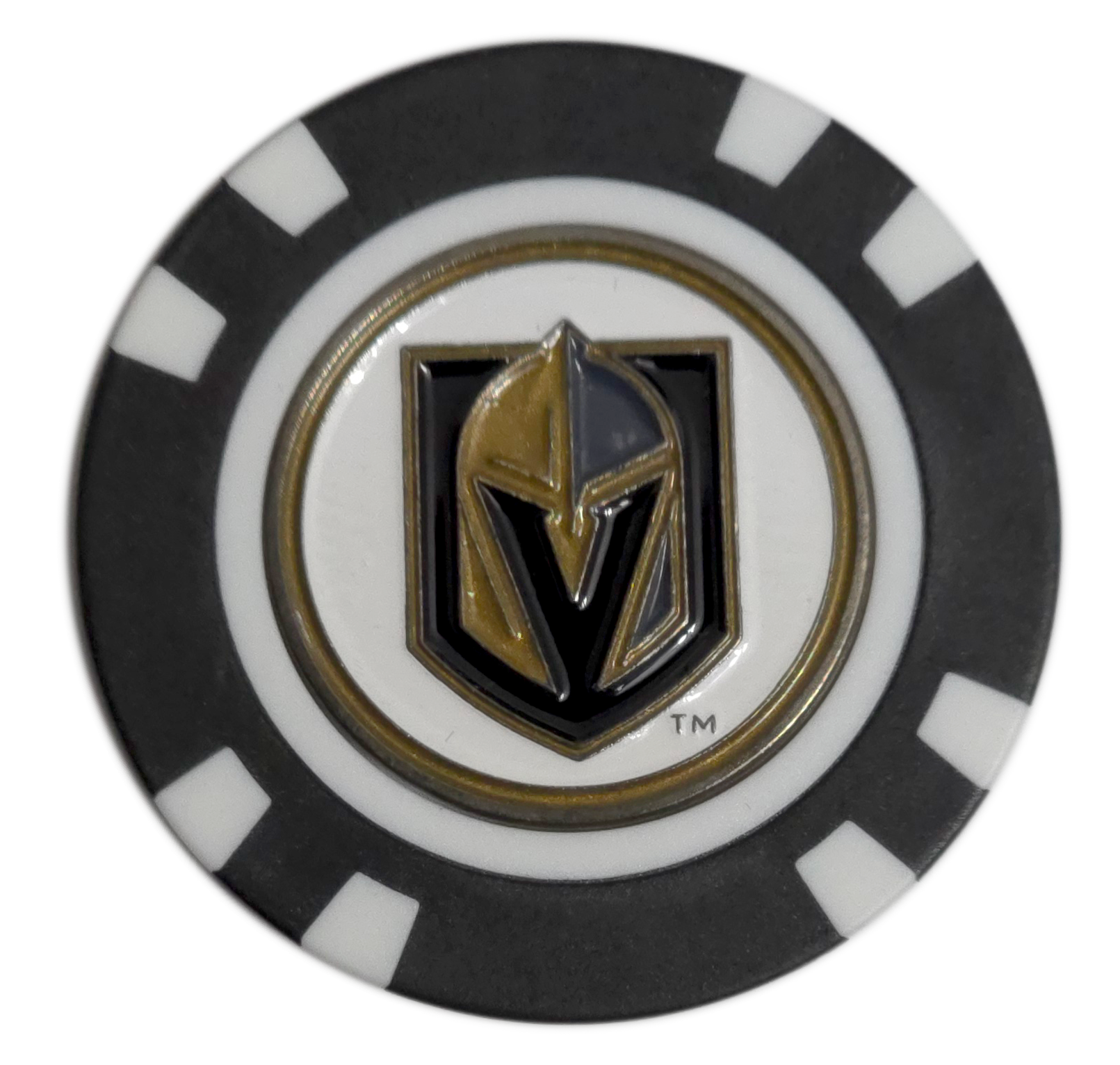 Officially Licensed Vegas Golden Knights Poker Chip Golf Ball Marker
