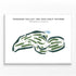 Venango Valley Inn and Golf Course, Pennsylvania - Printed Golf Courses