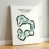 Venetian Gardens Golf Course, California - Printed Golf Courses