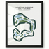 Venetian Gardens Golf Course, California - Printed Golf Courses