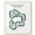 Venetian Gardens Golf Course, California - Printed Golf Courses