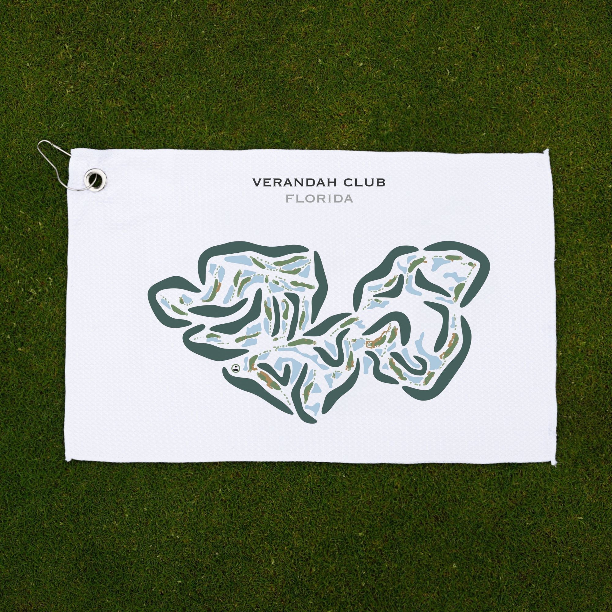 Verandah Club, Florida - Printed Golf Courses