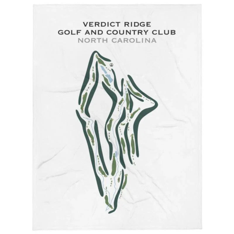 Verdict Ridge Golf & Country Club, North Carolina - Printed Golf Courses