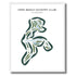 Vero Beach Country Club, Florida - Printed Golf Courses