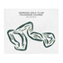 Verrado Golf Club - Founders Course, Arizona - Printed Golf Courses