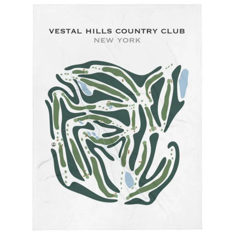 Vestal Hills Country Club, New York - Printed Golf Courses