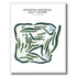 Veterans Memorial Golf Course, Illinois - Printed Golf Course